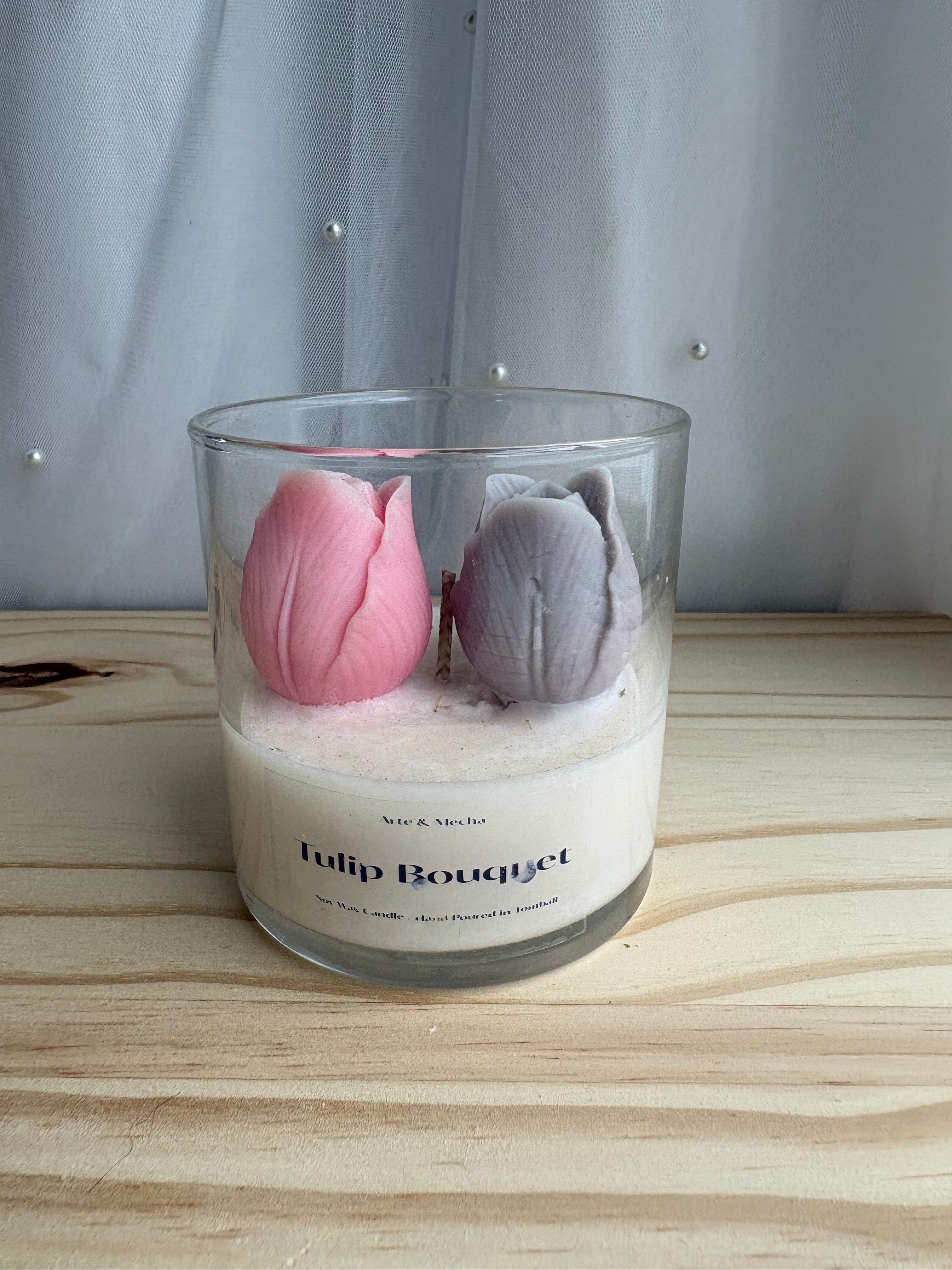 TULIP BOUQUET CANDLE 5.8 oz