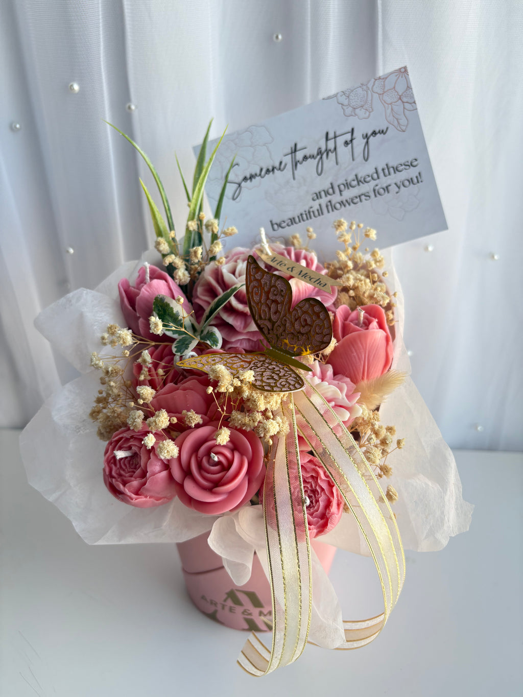 Flower Bouquet M1 Pink