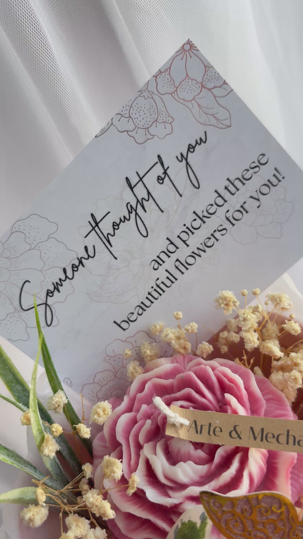 Flower Bouquet M1 Pink
